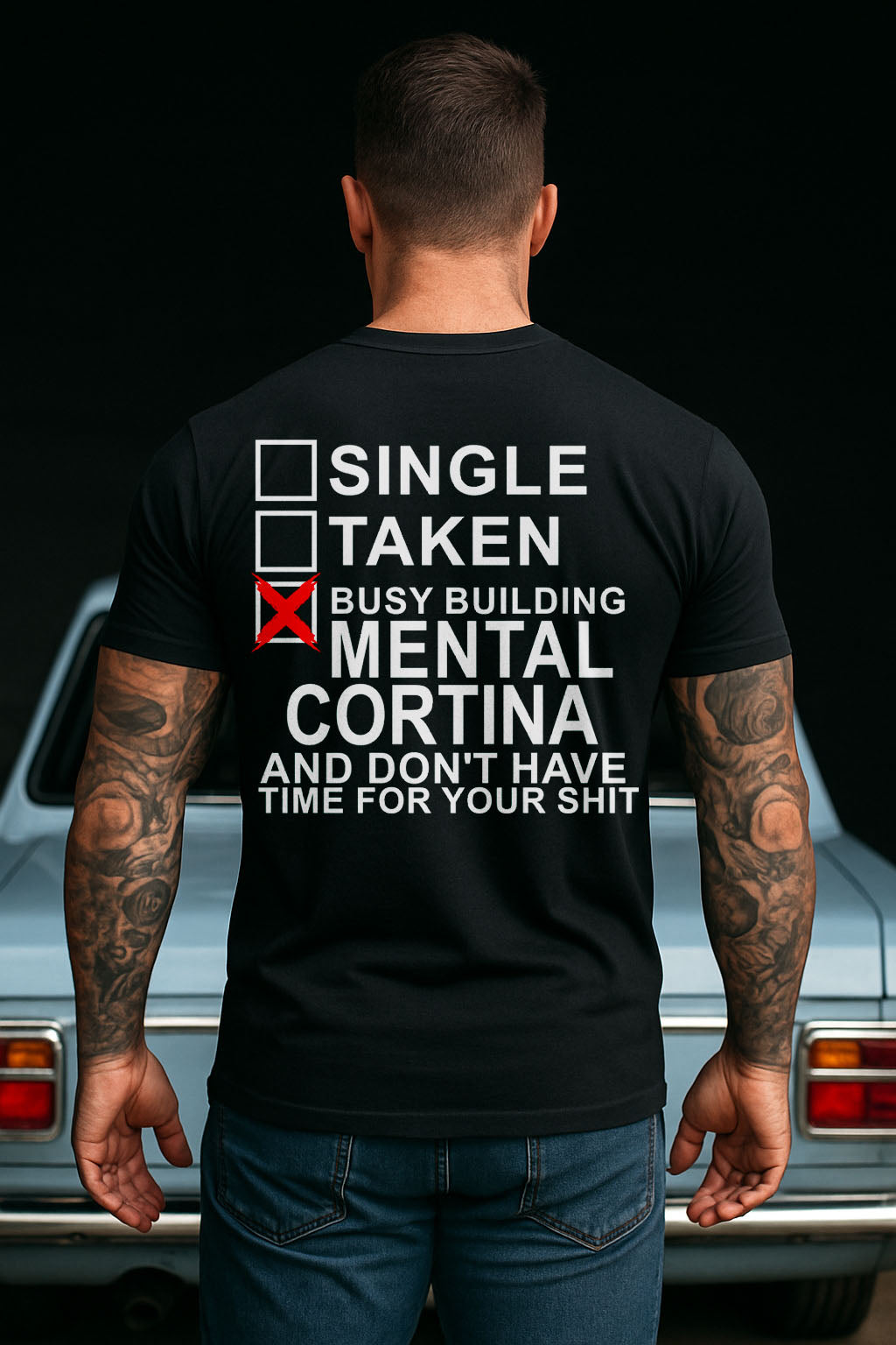FORD CORTINA TD | TSHIRT or MUSCLE TANK