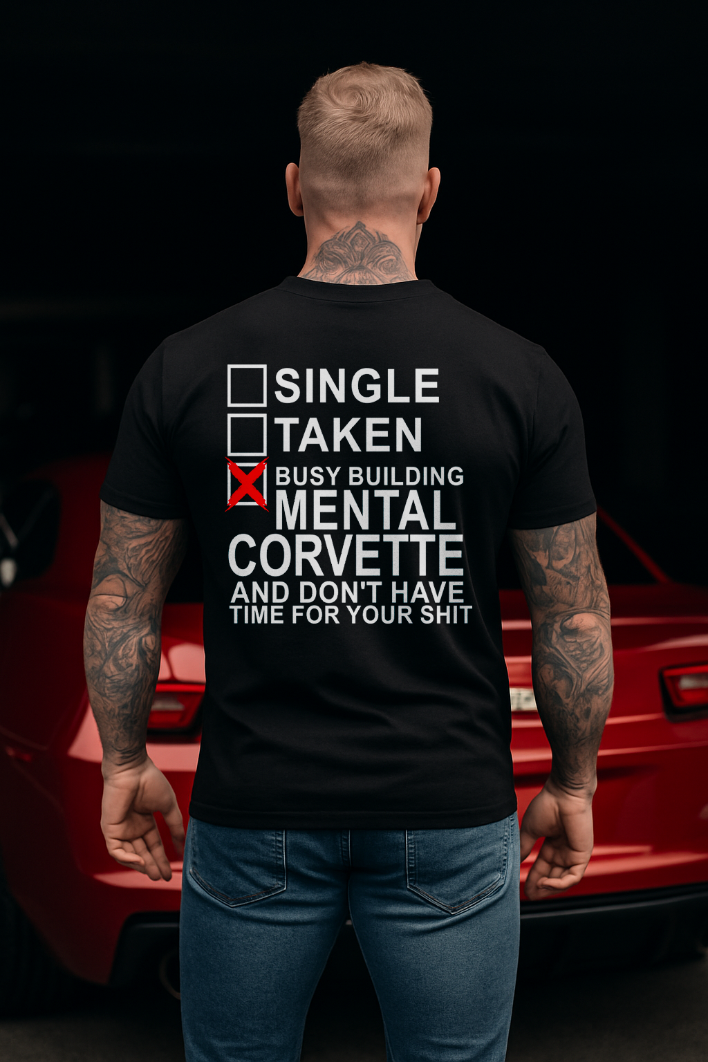CORVETTE C8 | TSHIRT or MUSCLE TANK