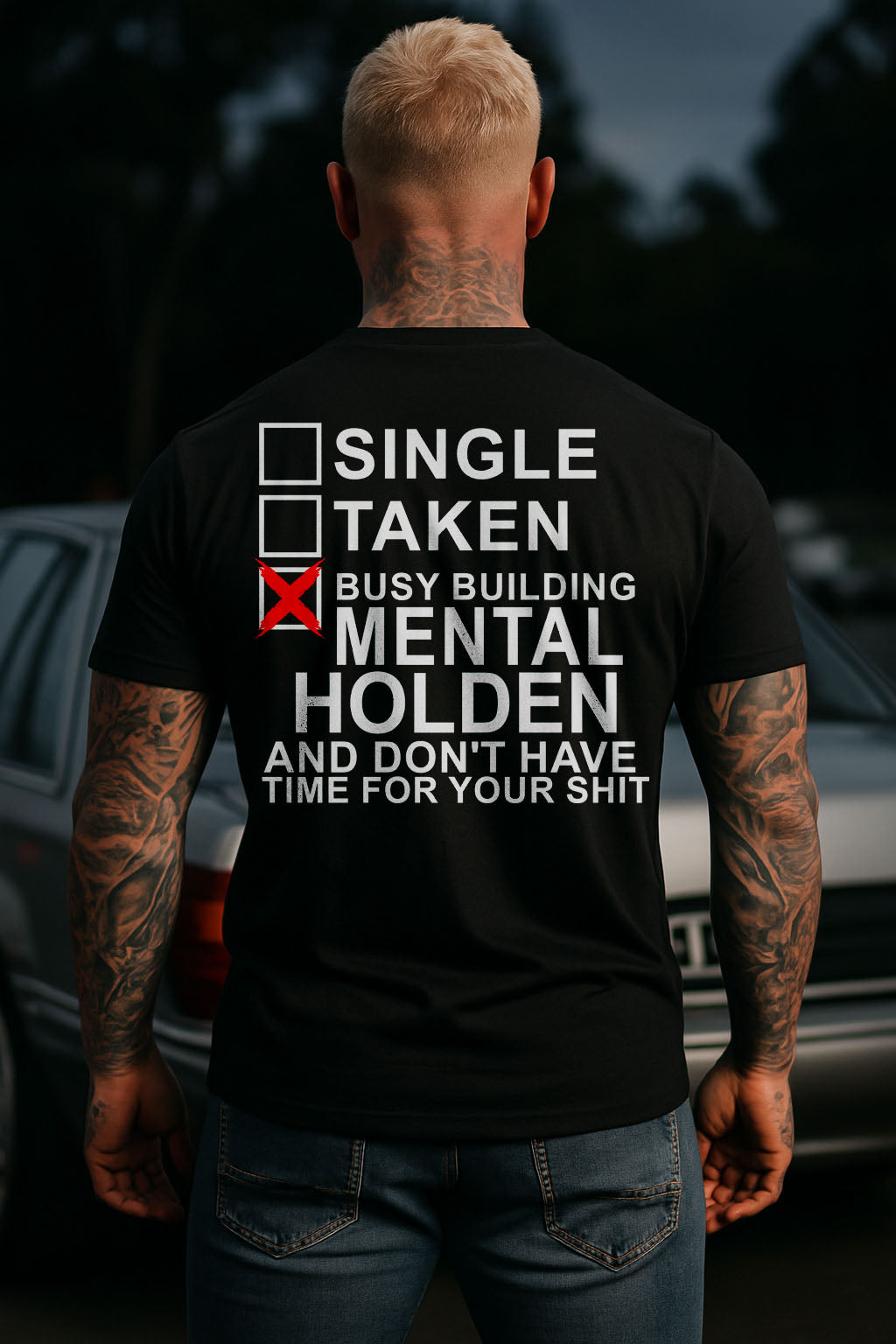 HOLDEN HQ UTE | TSHIRT or MUSCLE TANK