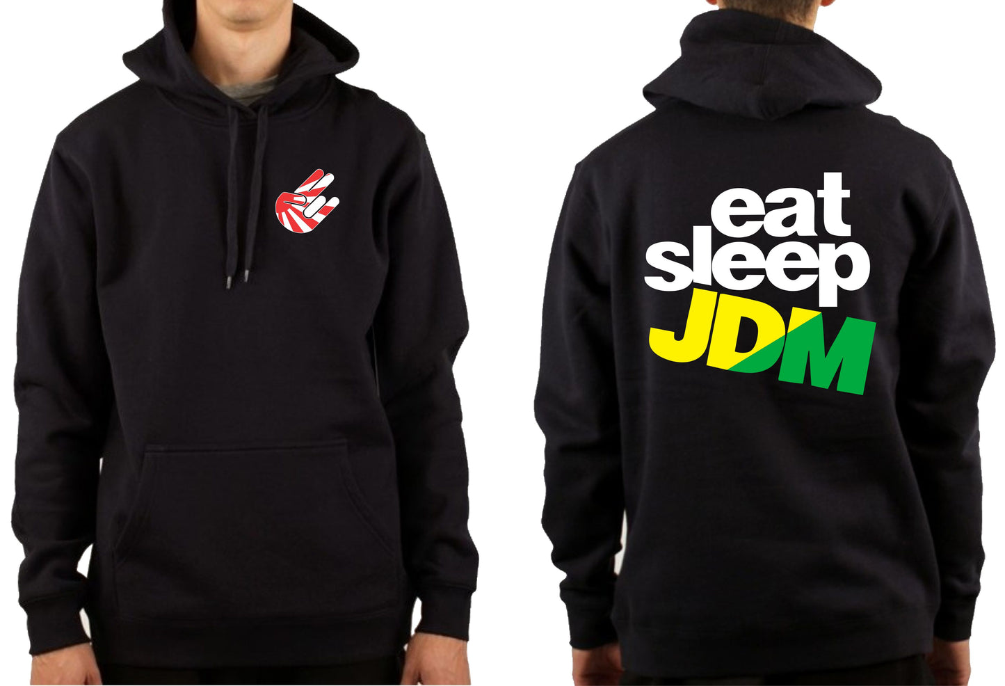EAT SLEEP JDM | PULLOVER HOODIE