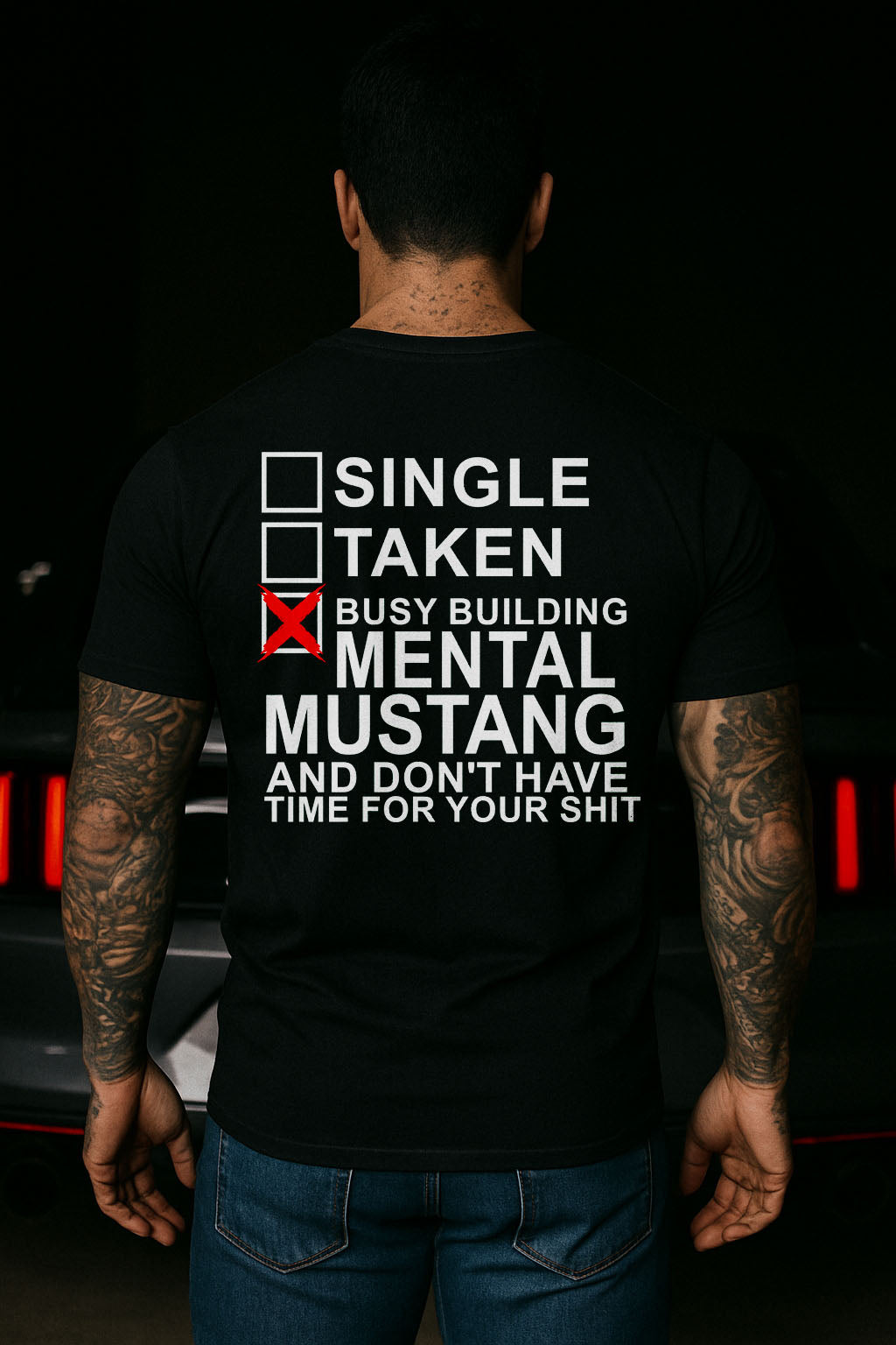 FORD MUSTANG 2014-22 | TSHIRT or MUSCLE TANK