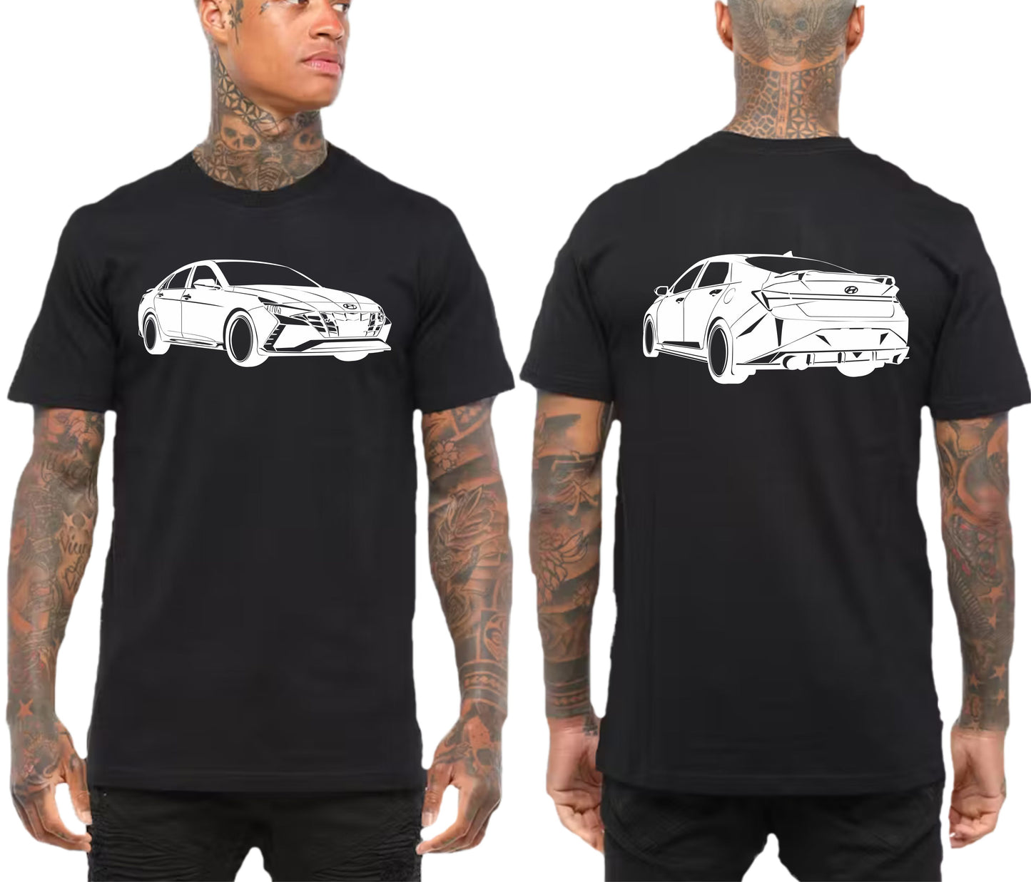 HYUNDAI I30N FACELIFT FRONT & BACK | TSHIRT or MUSCLE TANK