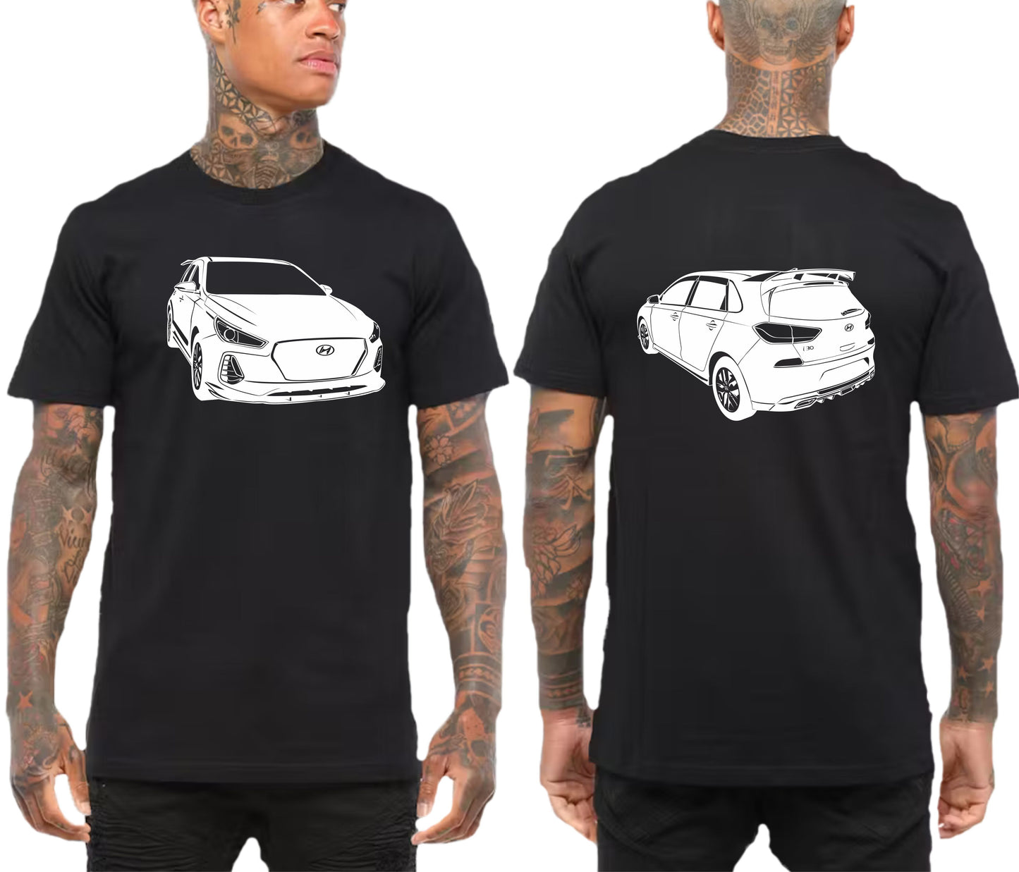 HYUNDAI I30N FRONT & BACK | TSHIRT or MUSCLE TANK