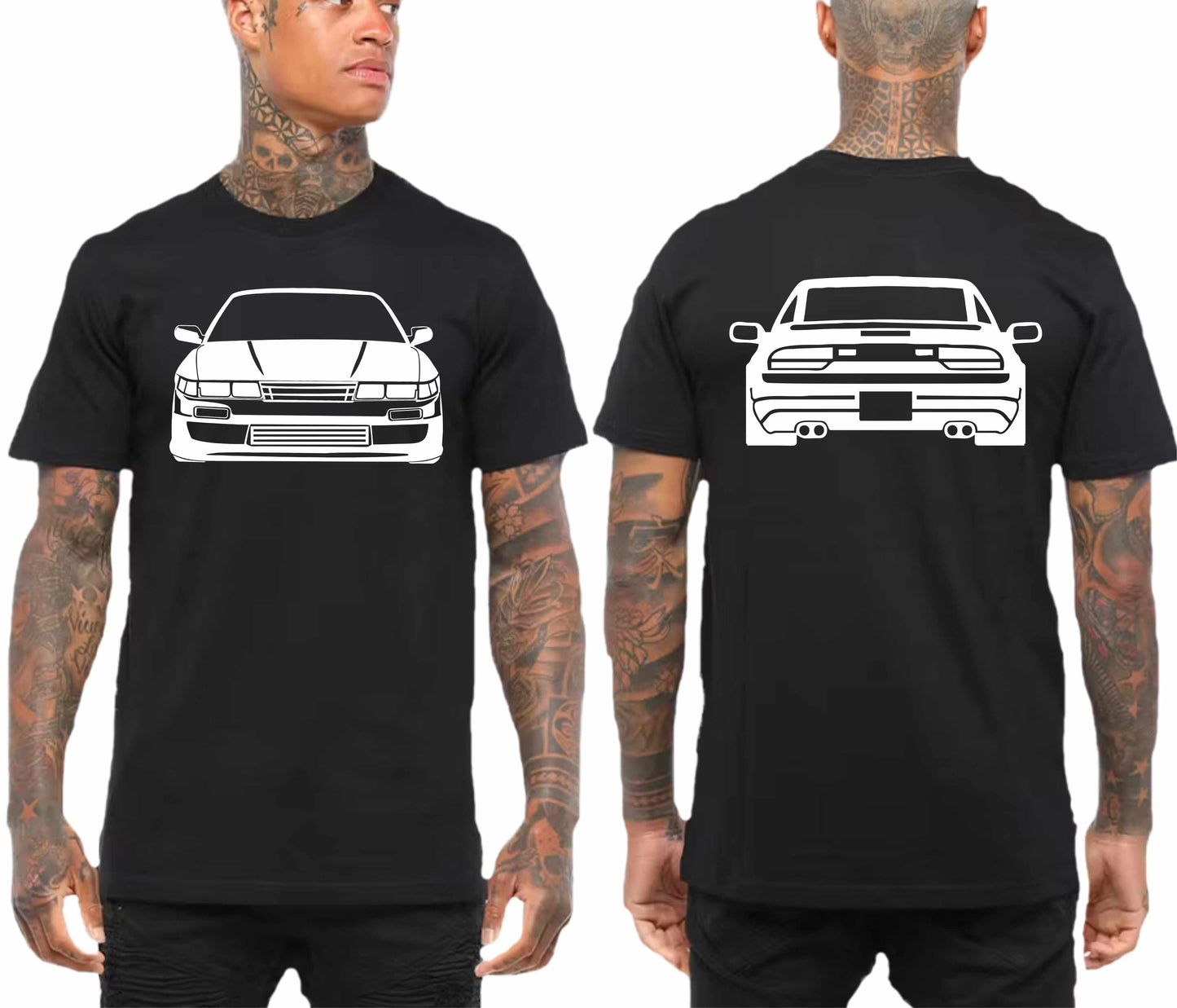 NISSAN S13 SIL80 FRONT & BACK | TSHIRT or MUSCLE TANK