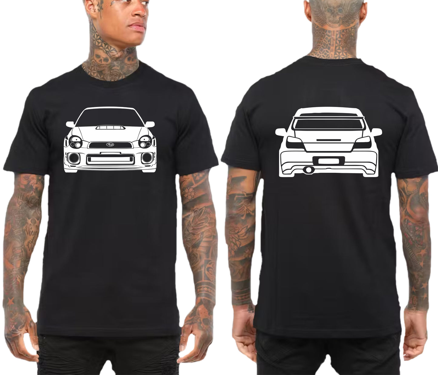 SUBARU WRX BUG EYE FRONT & BACK | TSHIRT or MUSCLE TANK