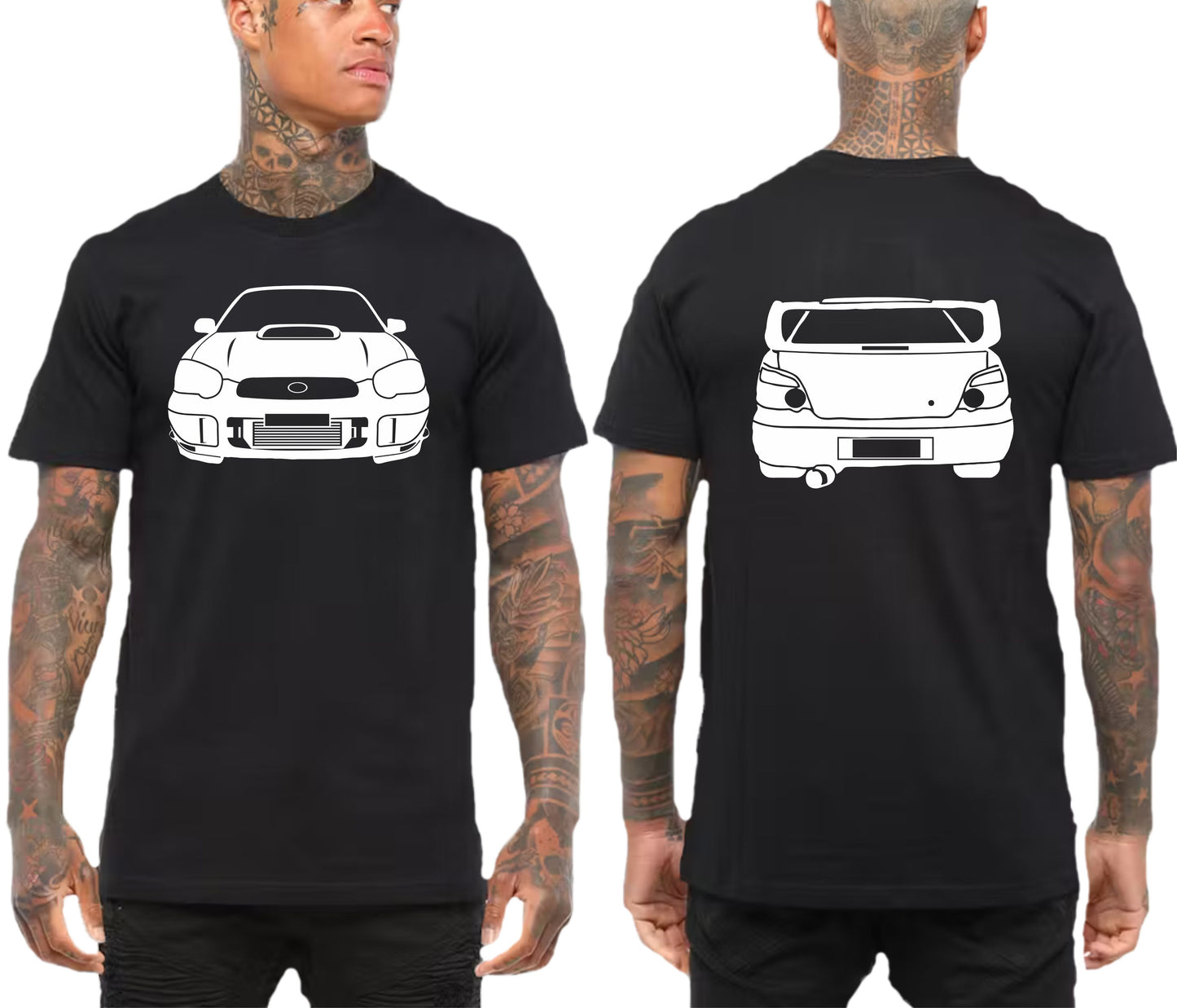 SUBARU WRX PEANUT EYE FRONT & BACK | TSHIRT or MUSCLE TANK