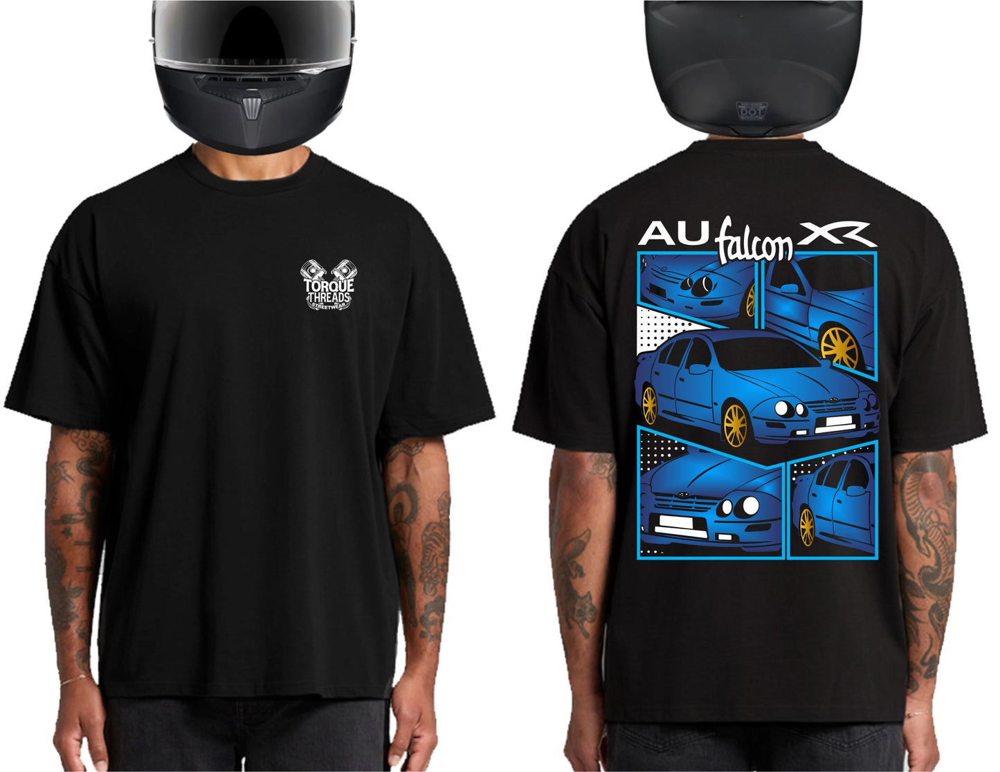 FORD AU FALCON BLUE | HEAVY OVERSIZED TSHIRT