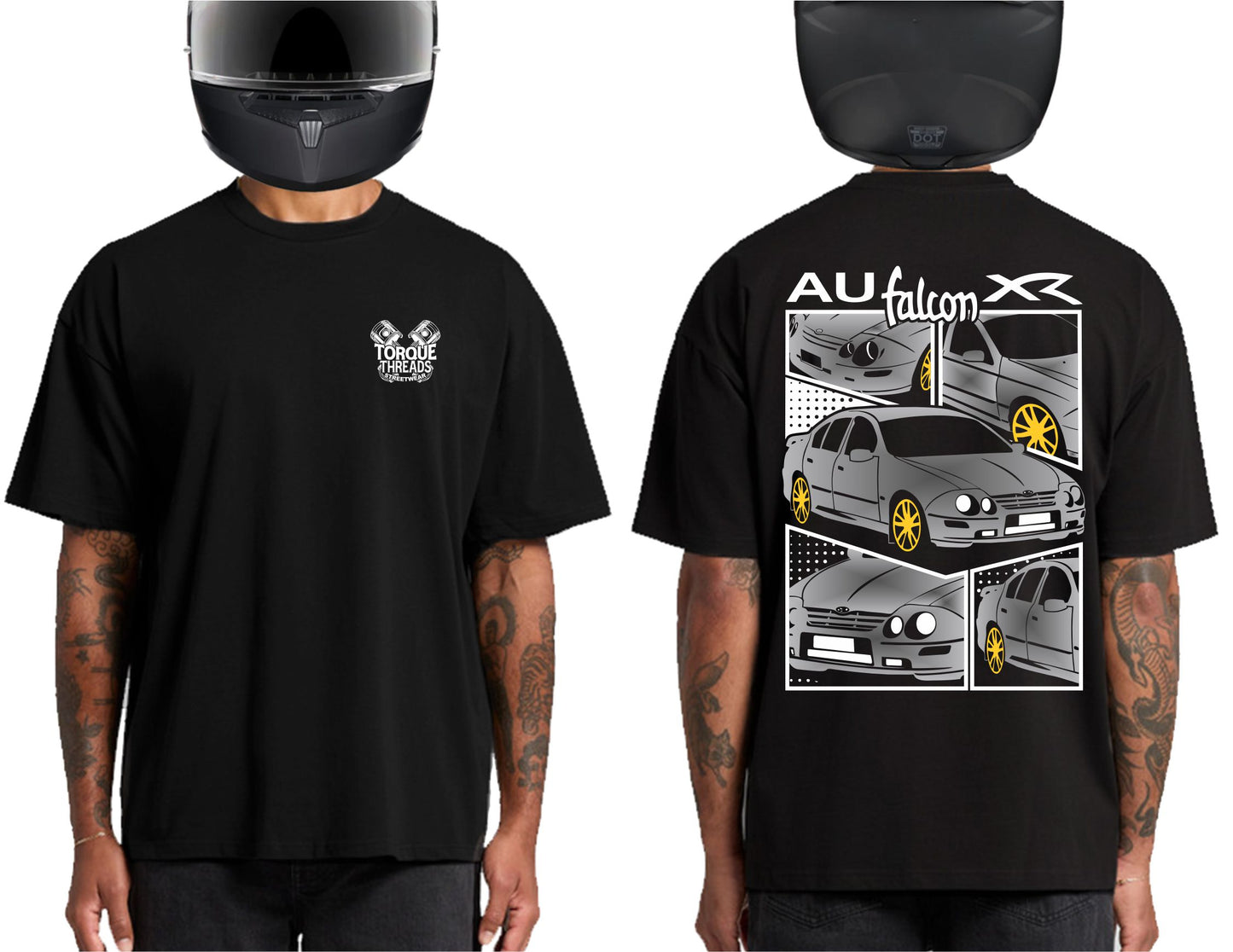 FORD AU FALCON GRAY | HEAVY OVERSIZED TSHIRT