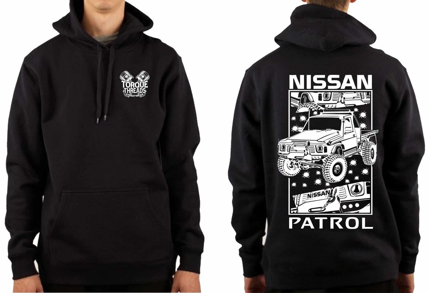 NISSAN PATROL COMIC STYLE HOODIE