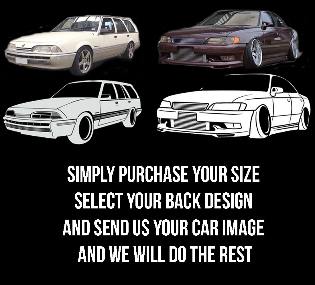 CUSTOM DRAWN CAR | PULLOVER HOODIE