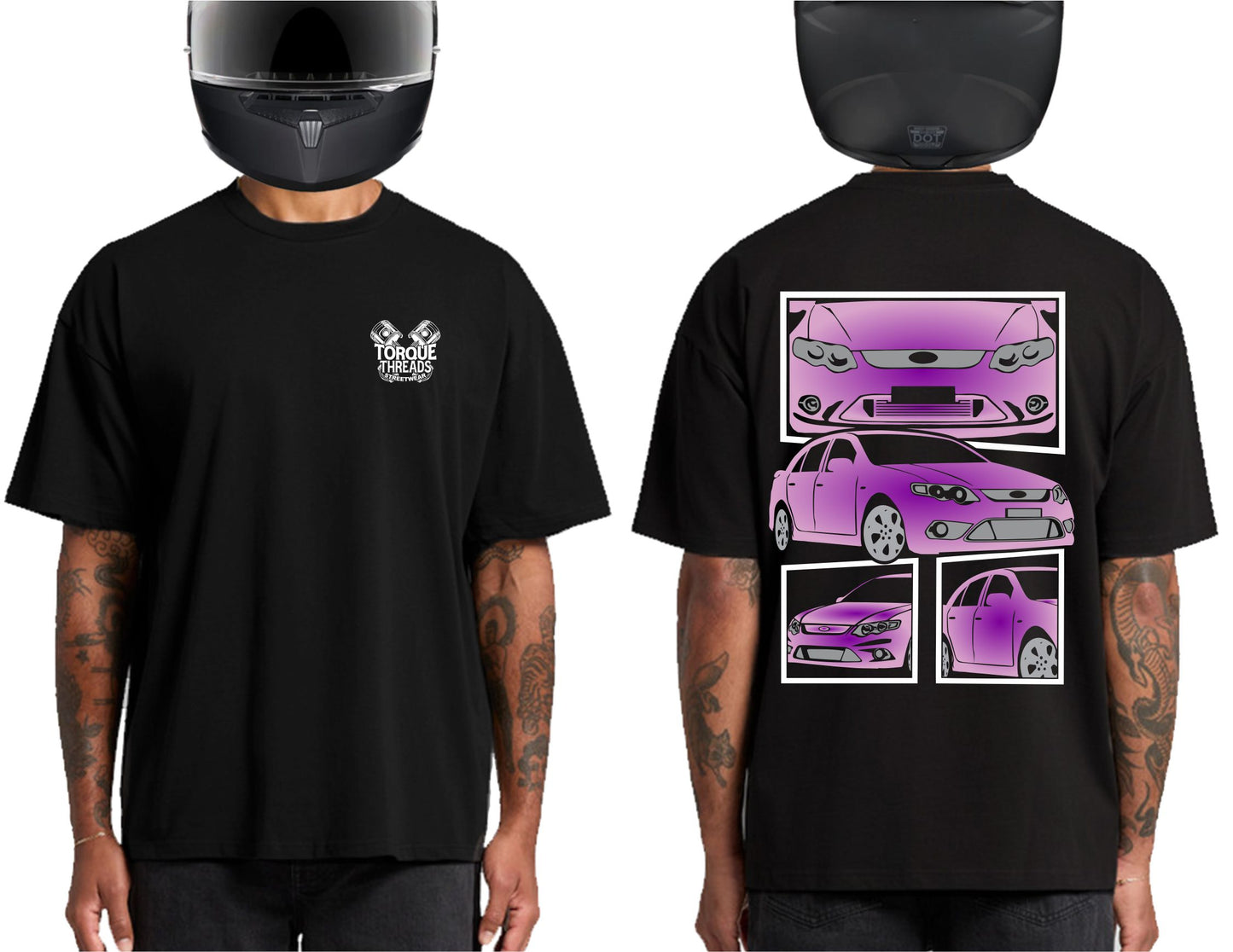FORD FG FALCON PURPLE | HEAVY OVERSIZED TSHIRT