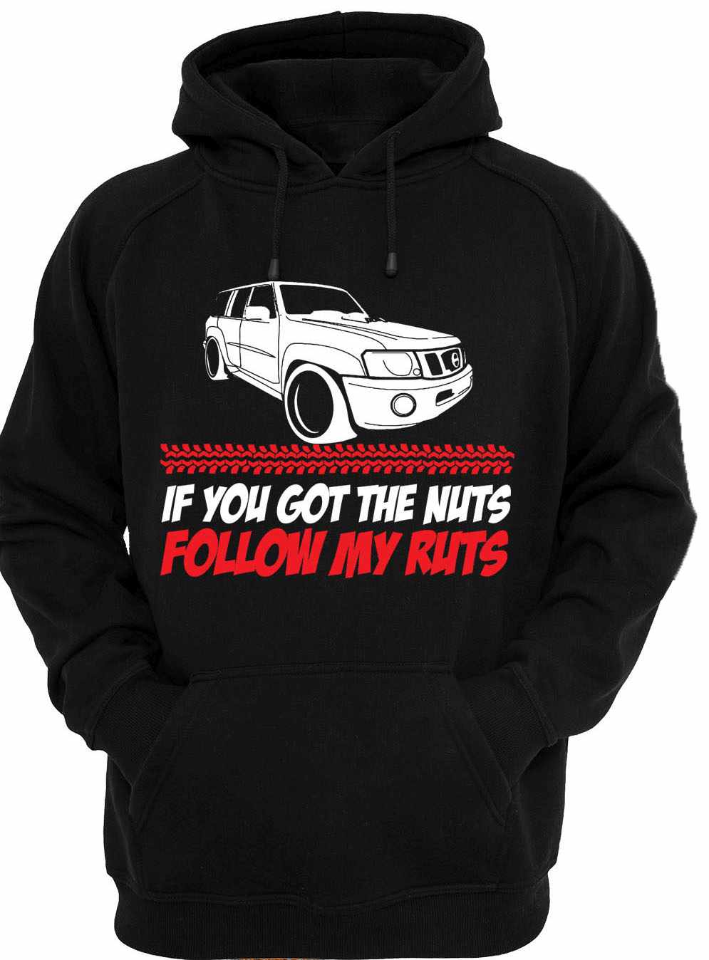NISSAN PATROL GU "GOT THE NUTS" | PULLOVER HOODIE