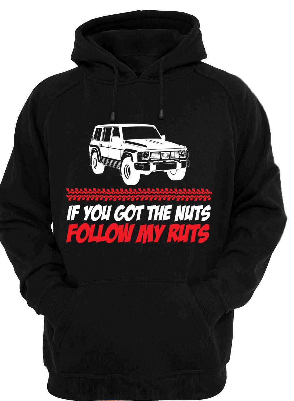 NISSAN PATROL GQ "GOT THE NUTS" | PULLOVER HOODIE