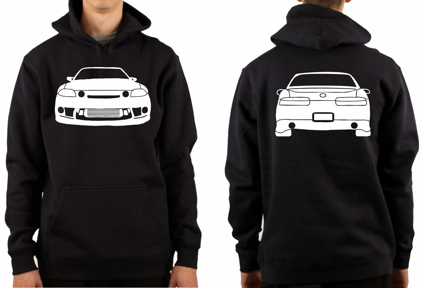 TOYOTA SOARER Z30 FRONT & BACK | PULLOVER HOODIE