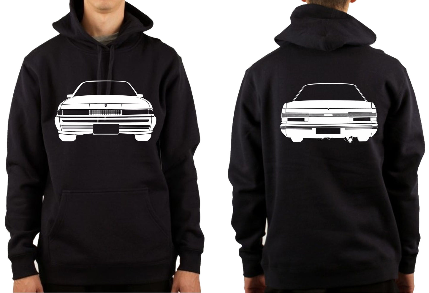 HOLDEN VL CALAIS FRONT & BACK | PULLOVER HOODIE