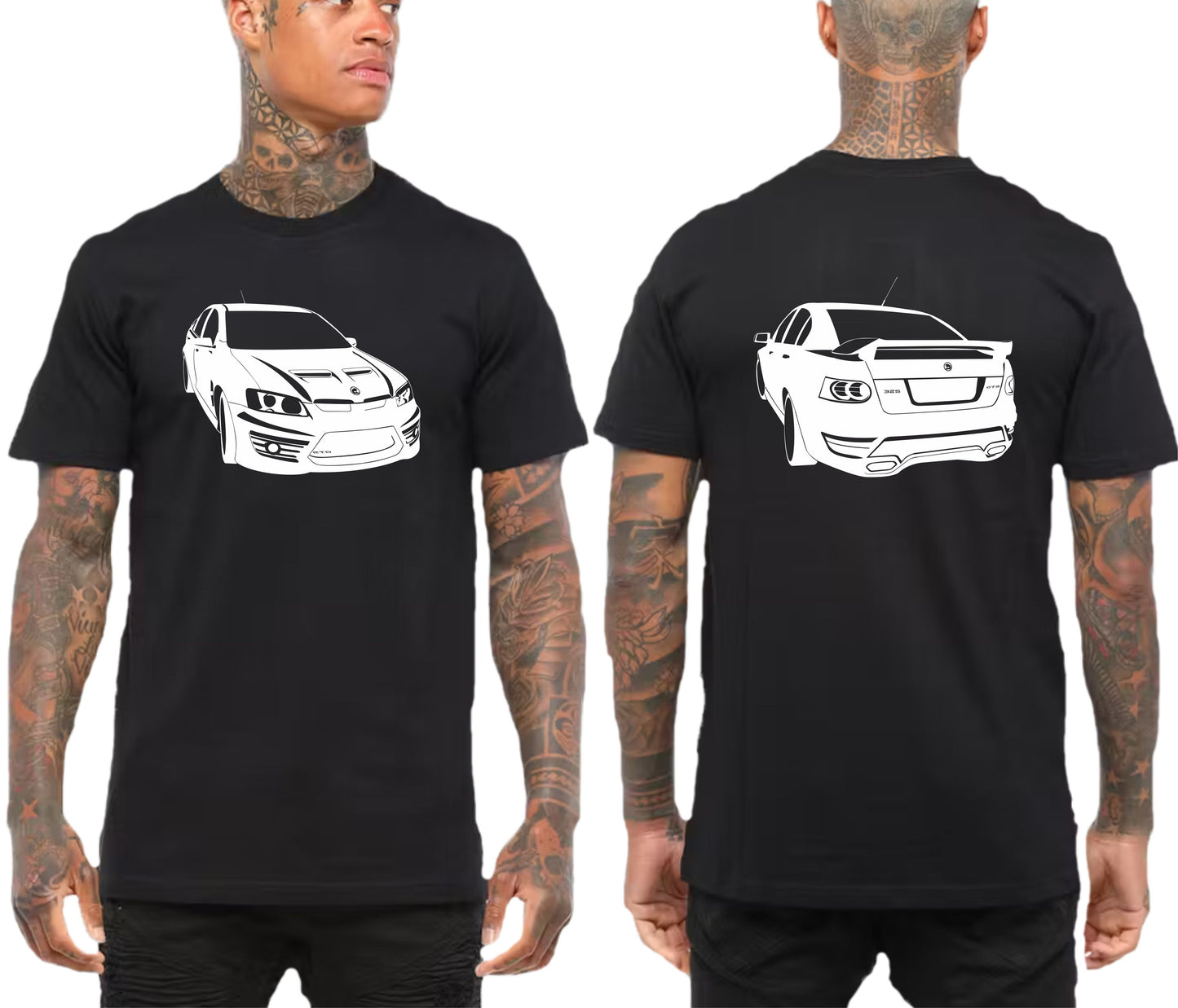 HOLDEN HSV GTS FRONT & BACK | TSHIRT or MUSCLE TANK