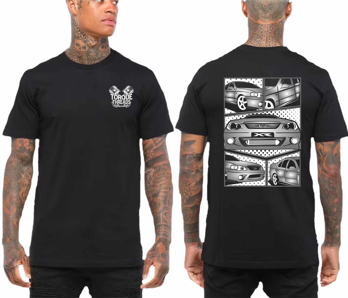 FORD BA BF FALCON | COMIC STYLE TSHIRT