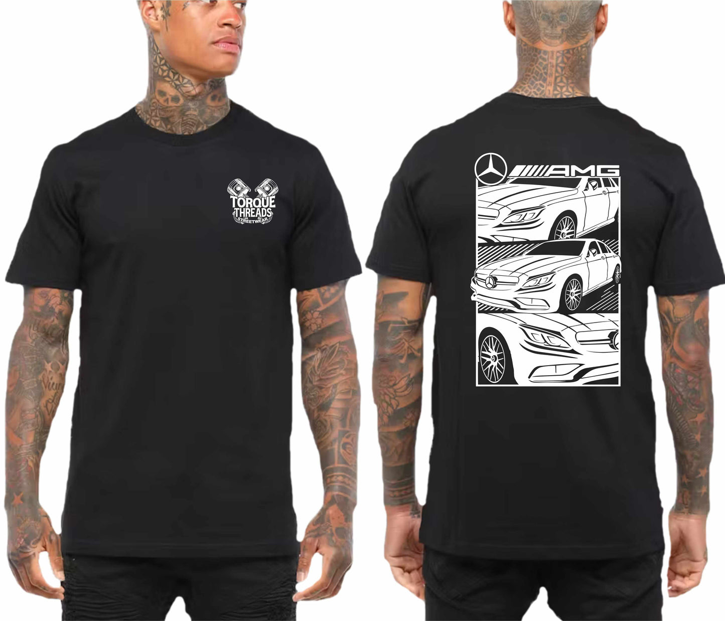 MERCEDES AMG C63 | COMIC STYLE TSHIRT