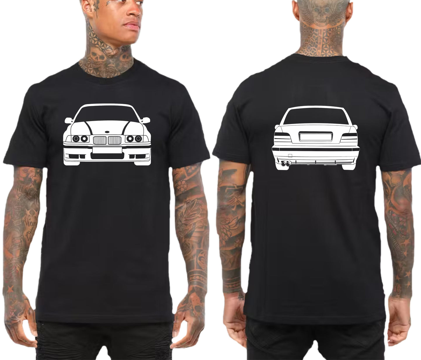 BMW E36 FRONT & BACK | TSHIRT or MUSCLE TANK