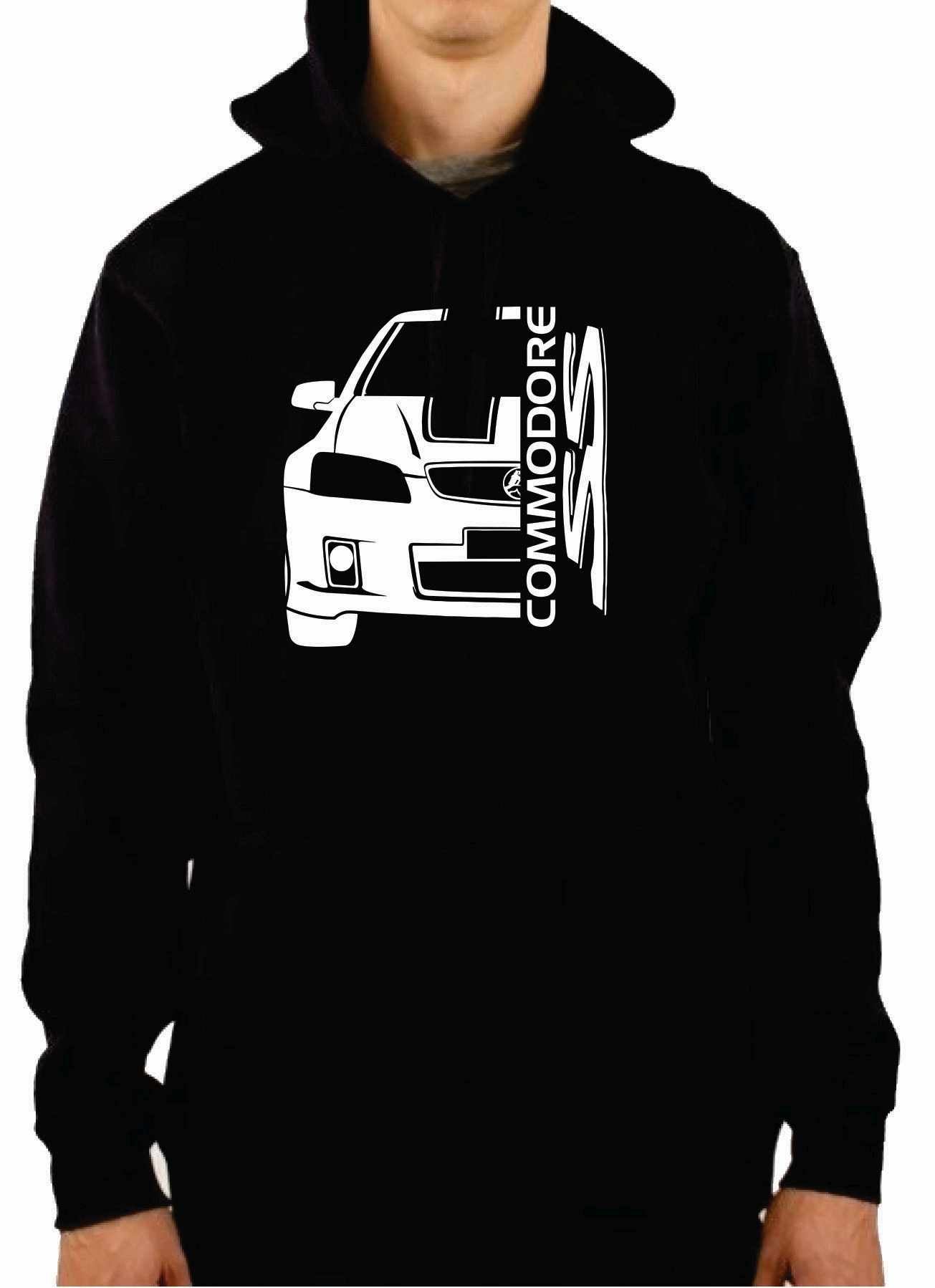 HOLDEN VE COMMODORE STRIPE HALF CAR | PULLOVER HOODIE