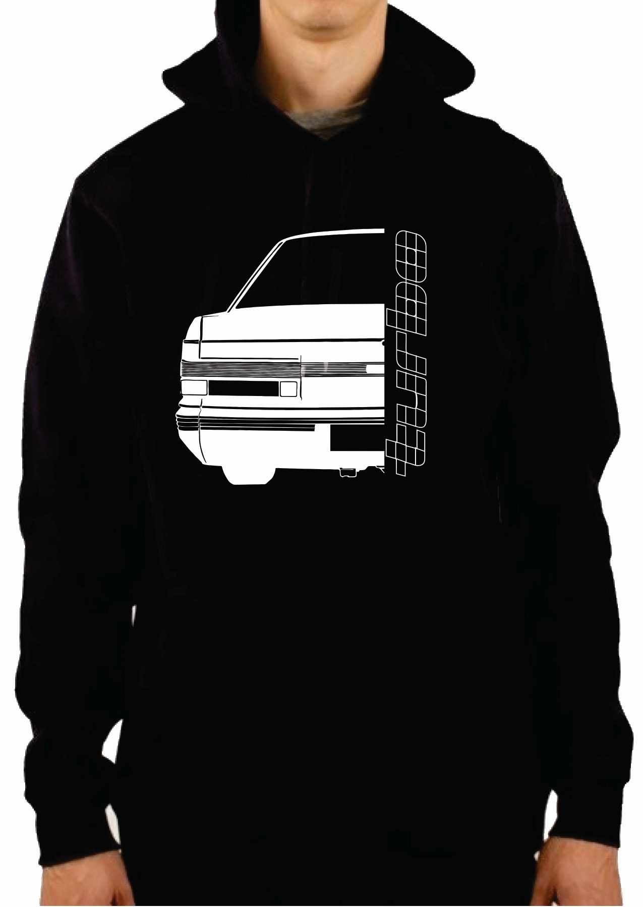 HOLDEN VL TURBO BACK HALF CAR | PULLOVER HOODIE