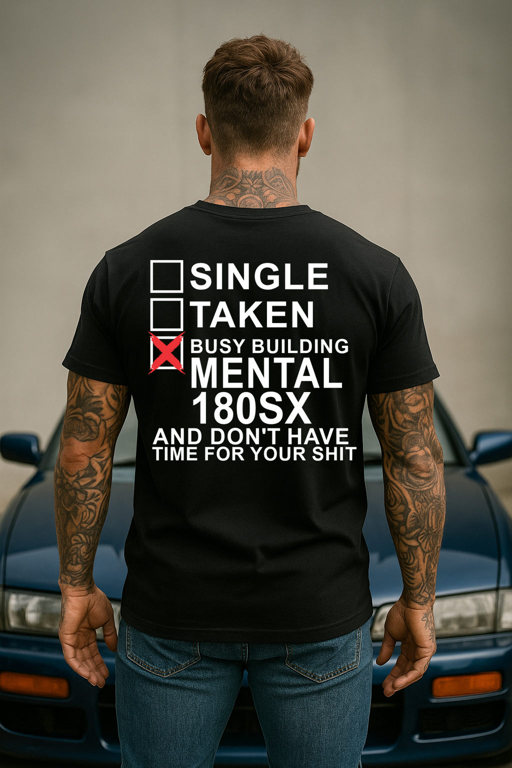 NISSAN S13 180SX ANGLE | TSHIRT or MUSCLE TANK