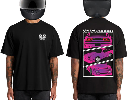 NISSAN S13 180SX PINK | HEAVY OVERSIZED TSHIRT