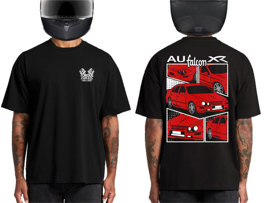 FORD AU FALCON RED | HEAVY OVERSIZED TSHIRT