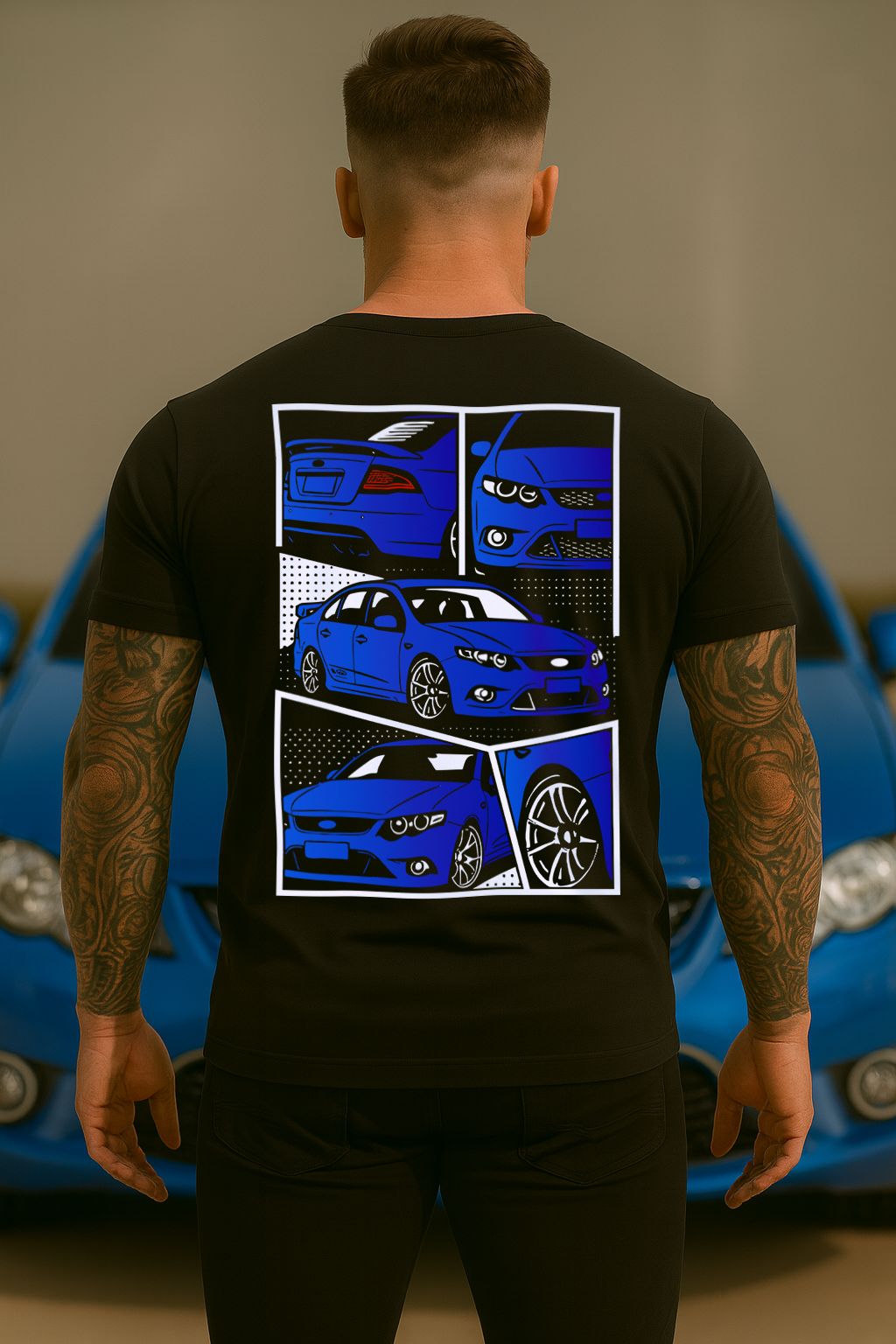 FORD FG FALCON XR / XR50 | COMIC STYLE TSHIRT