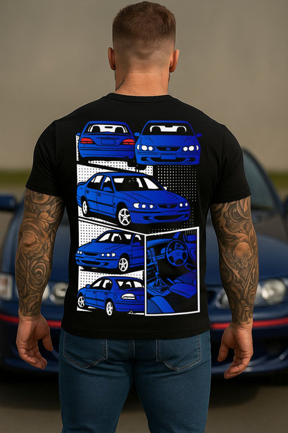 FORD EF EL FALCON XR | COMIC STYLE TSHIRT