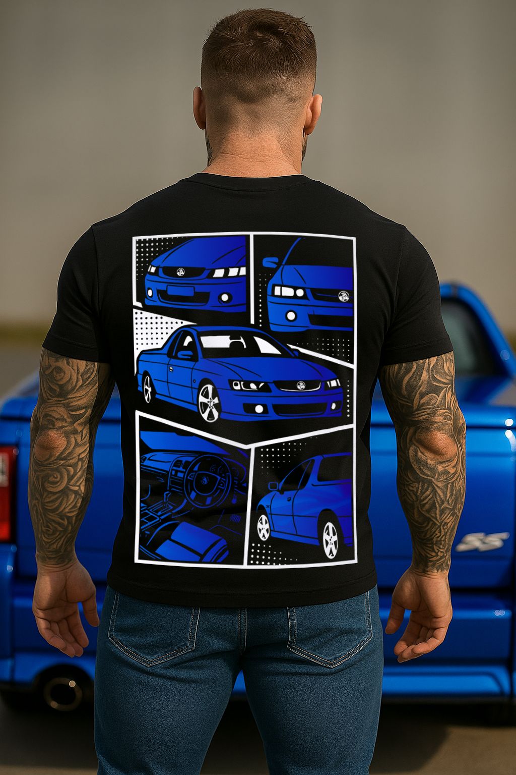 HOLDEN VY VZ COMMODORE UTE | COMIC STYLE TSHIRT