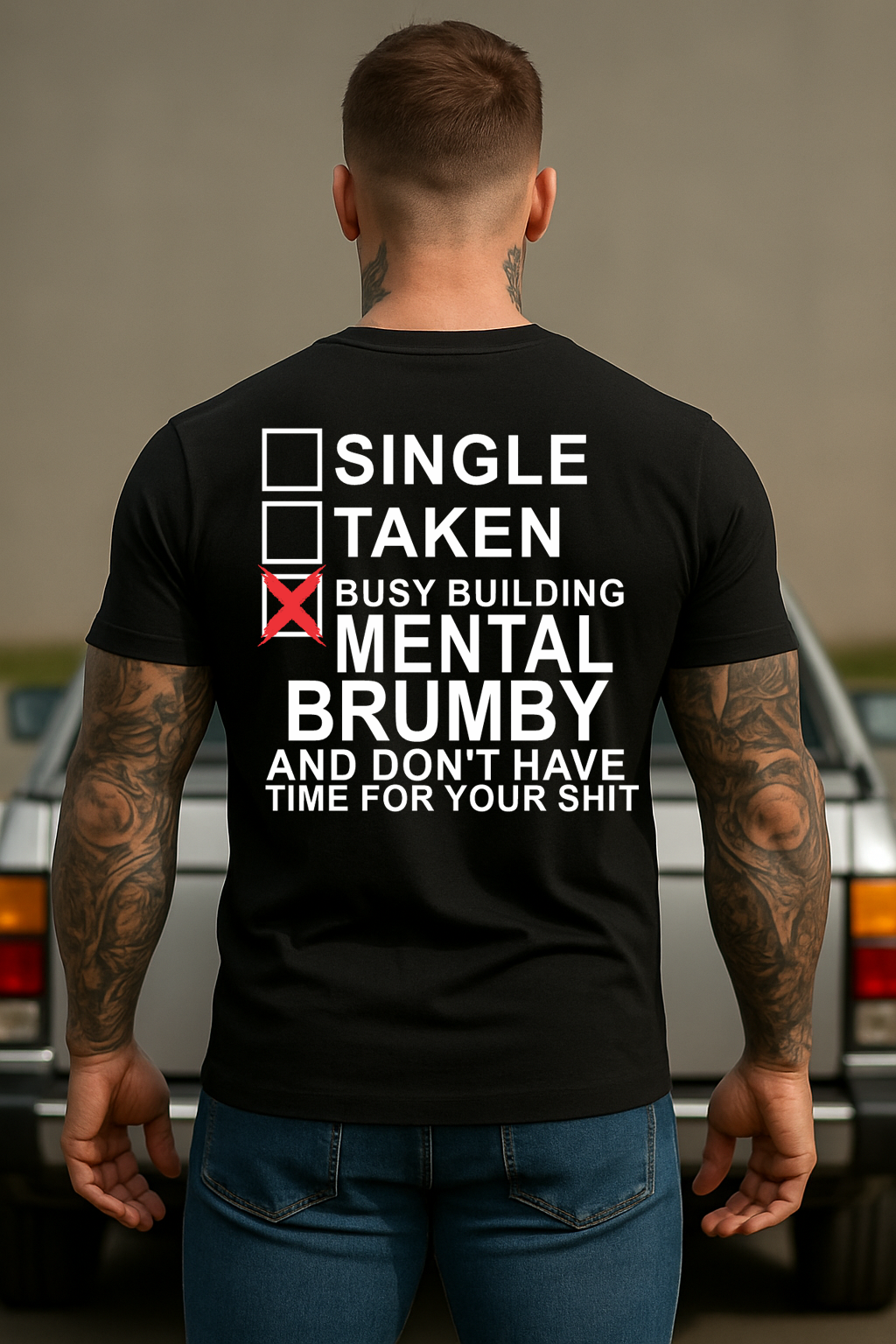 SUBARU BRUMBY TWIN HEADLIGHT | TSHIRT or MUSCLE TANK