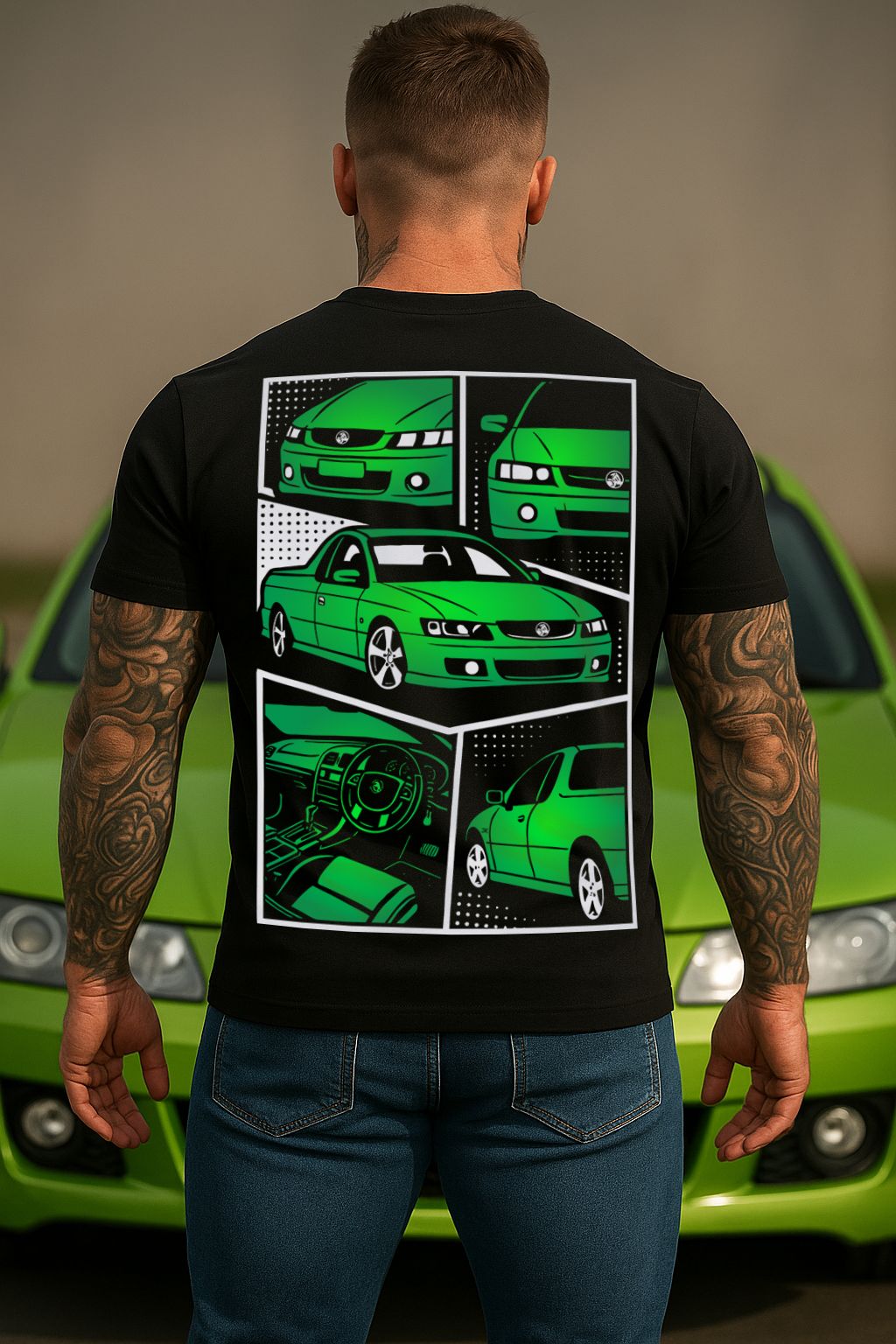 HOLDEN VY VZ COMMODORE UTE | COMIC STYLE TSHIRT