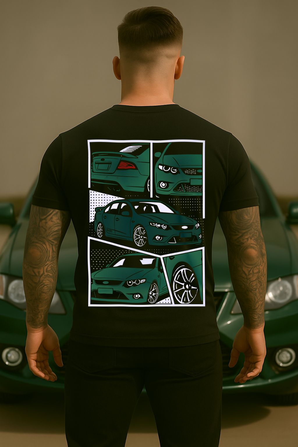 FORD FG FALCON XR / XR50 | COMIC STYLE TSHIRT