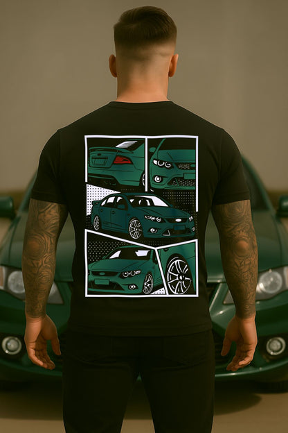 FORD FG FALCON XR / XR50 | COMIC STYLE TSHIRT