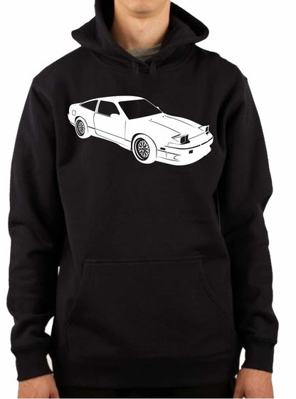 NISSAN S13 180SX ANGLE | PULLOVER HOODIE