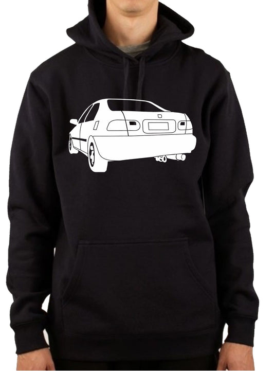 HONDA CIVIC EG EH EJ SEDAN (BACK) | PULLOVER HOODIE