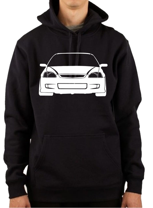 HONDA CIVIC EK EM FRONT | PULLOVER HOODIE