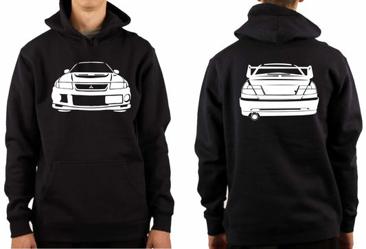 MITSUBISHI EVOLUTION VI FRONT & BACK | PULLOVER HOODIE