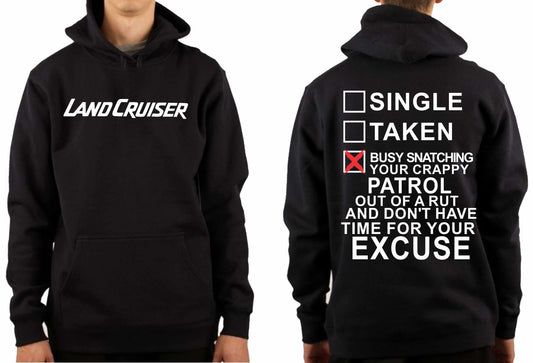 LANDCRUISER SNATCH STRAP | PULLOVER HOODIE
