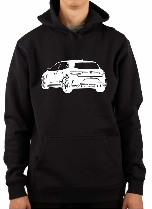 RENAULT MEGANE RS 3RD GEN (BACK) | PULLOVER HOODIE