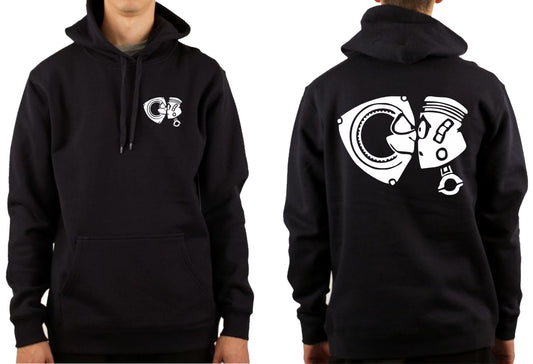 PISTON VS ROTARY | PULLOVER HOODIE