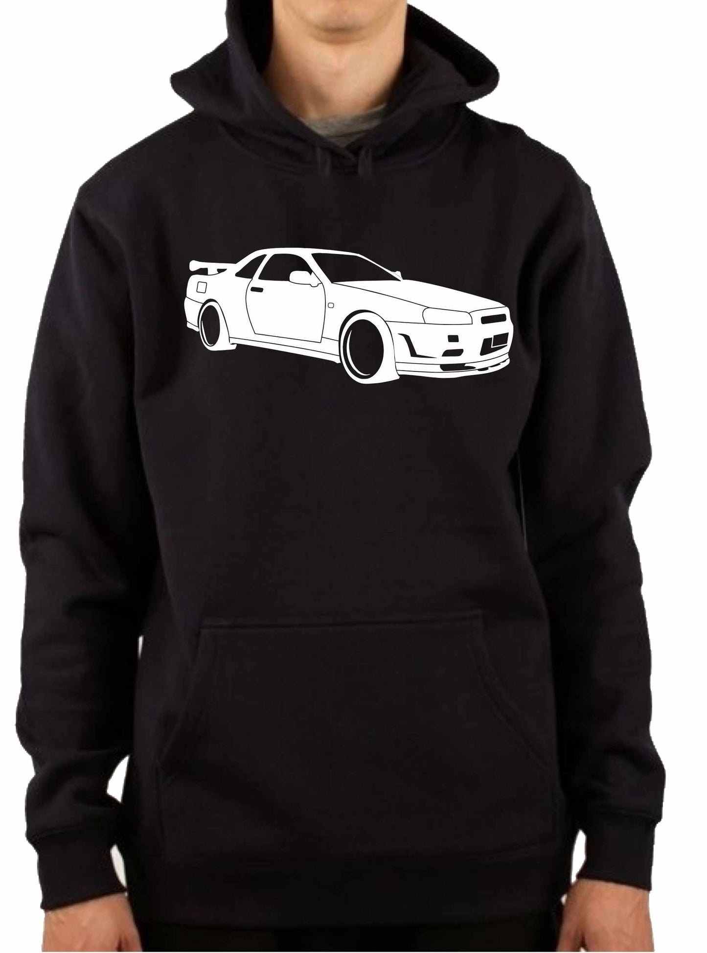NISSAN R34 SKYLINE SEDAN | PULLOVER HOODIE