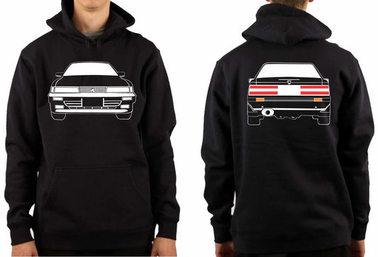 TOYOTA SOARER Z20 FRONT & BACK | PULLOVER HOODIE