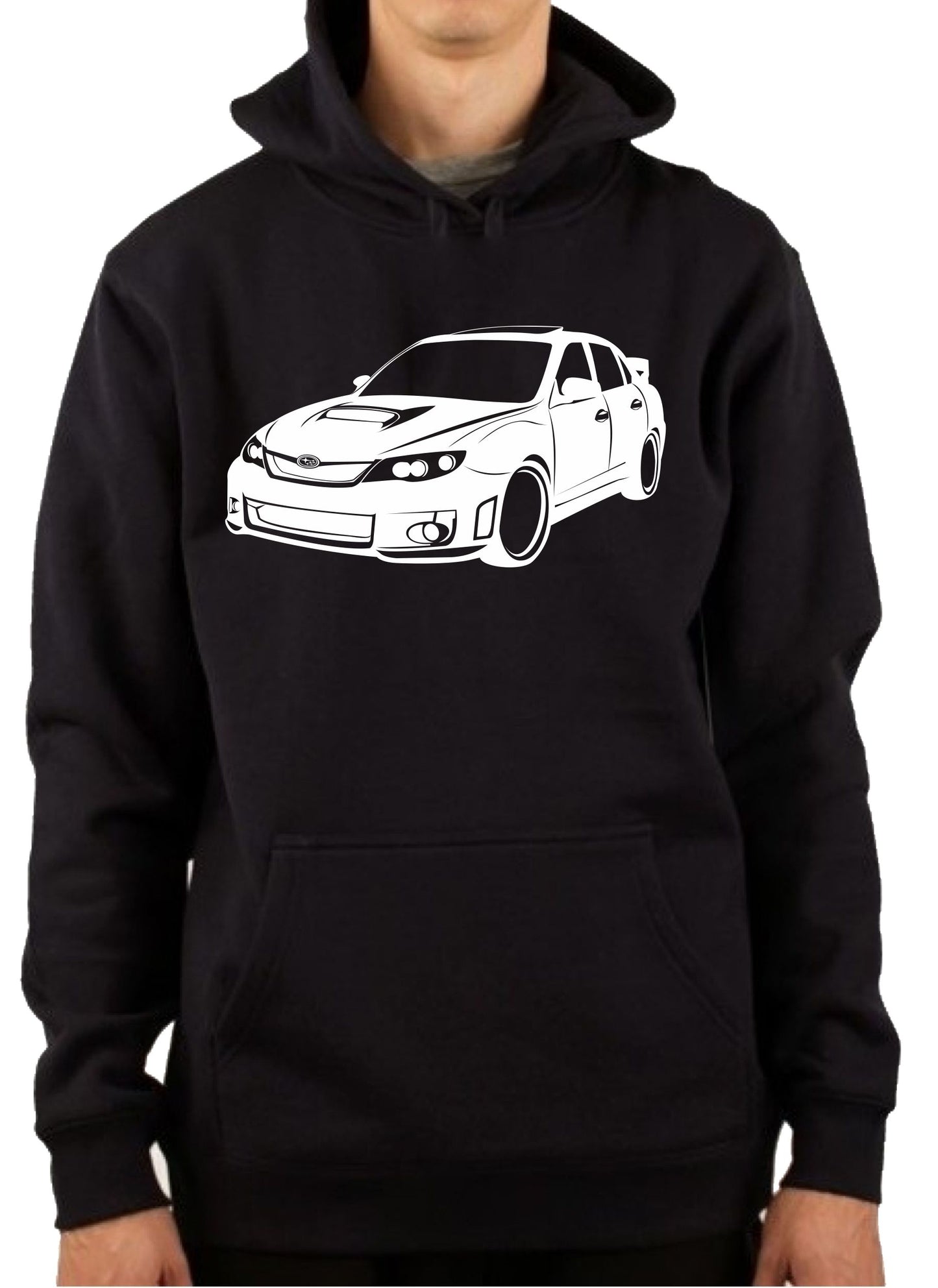 SUBARU WRX MY10 WIDE BODY (SIDE) | PULLOVER HOODIE