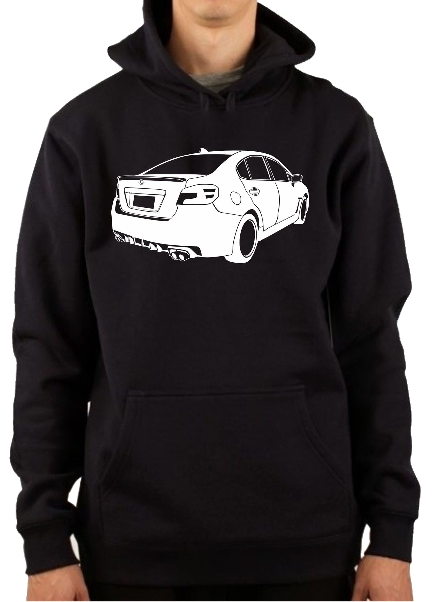 SUBARU WRX MY15 BACK SIDE | PULLOVER HOODIE