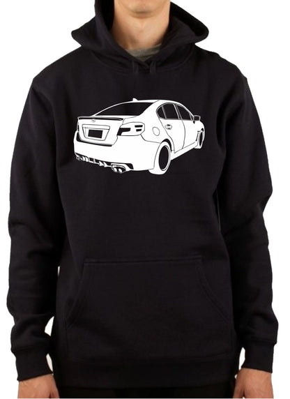 SUBARU WRX MY15 BACK SIDE | PULLOVER HOODIE