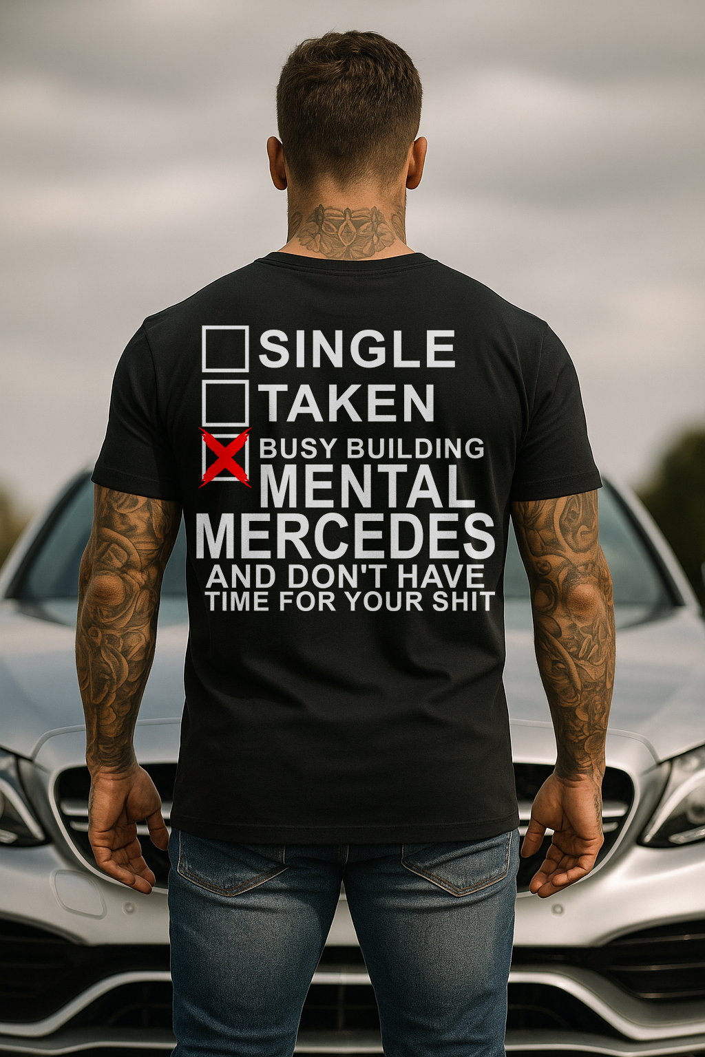 MERCEDES AMG C63 2008 - 15 | TSHIRT or MUSCLE TANK