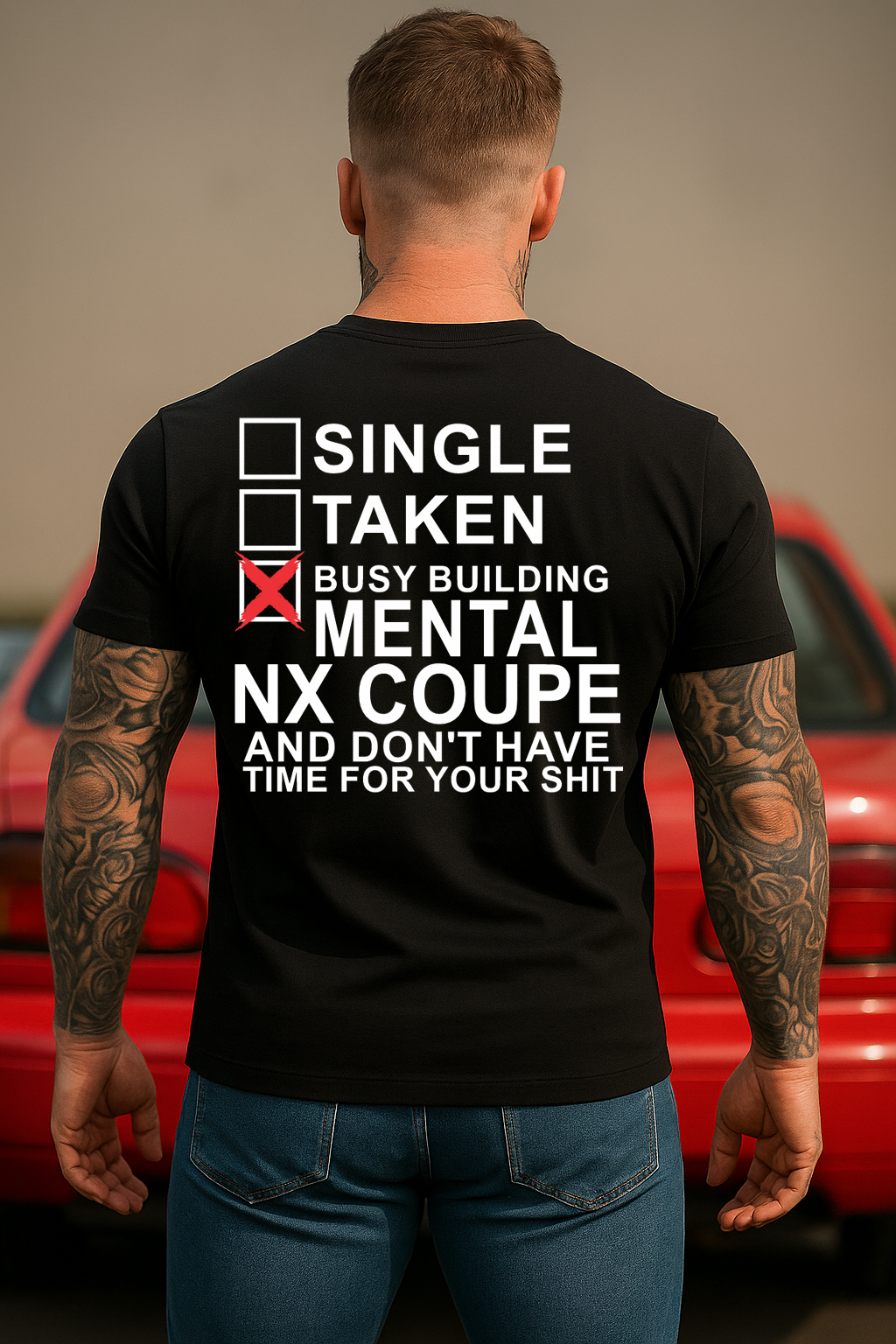NISSAN B13 NX COUPE | TSHIRT or MUSCLE TANK