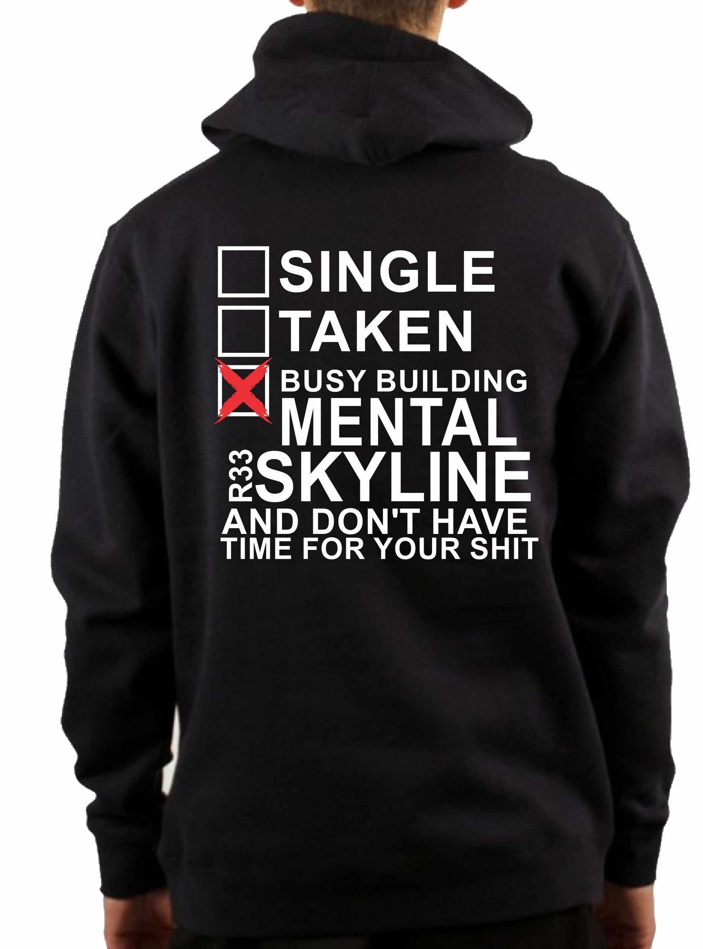 NISSAN R33 SKYLINE | PULLOVER HOODIE